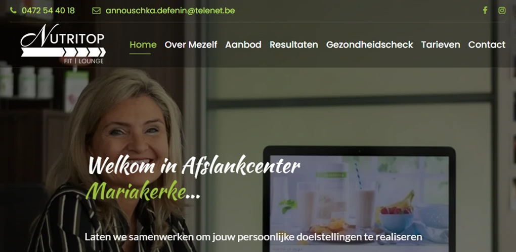 Website Nutritop