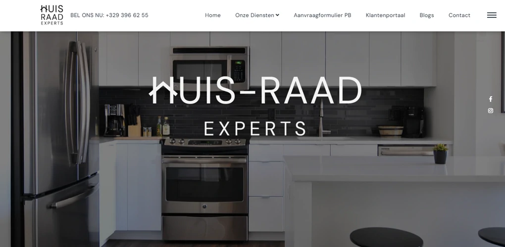Website Huis-Raad Experts